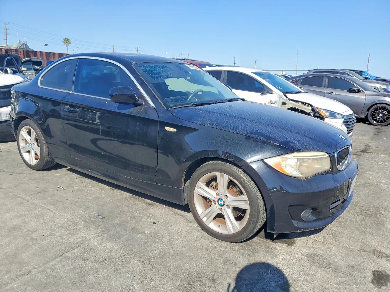 2013 Bmw 128 I Black vin: WBAUP7C51DVP25450