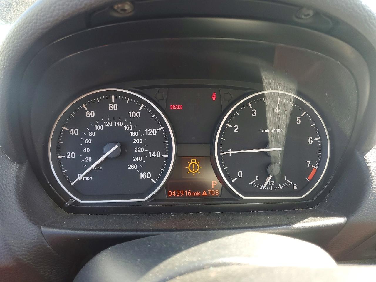 2013 Bmw 128 I Black vin: WBAUP7C51DVP25450