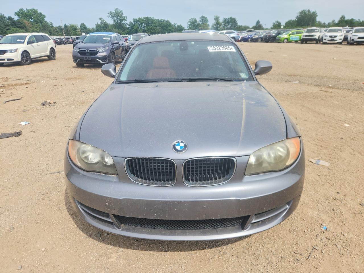 2011 Bmw 128 I Gray vin: WBAUP7C52BVM54377