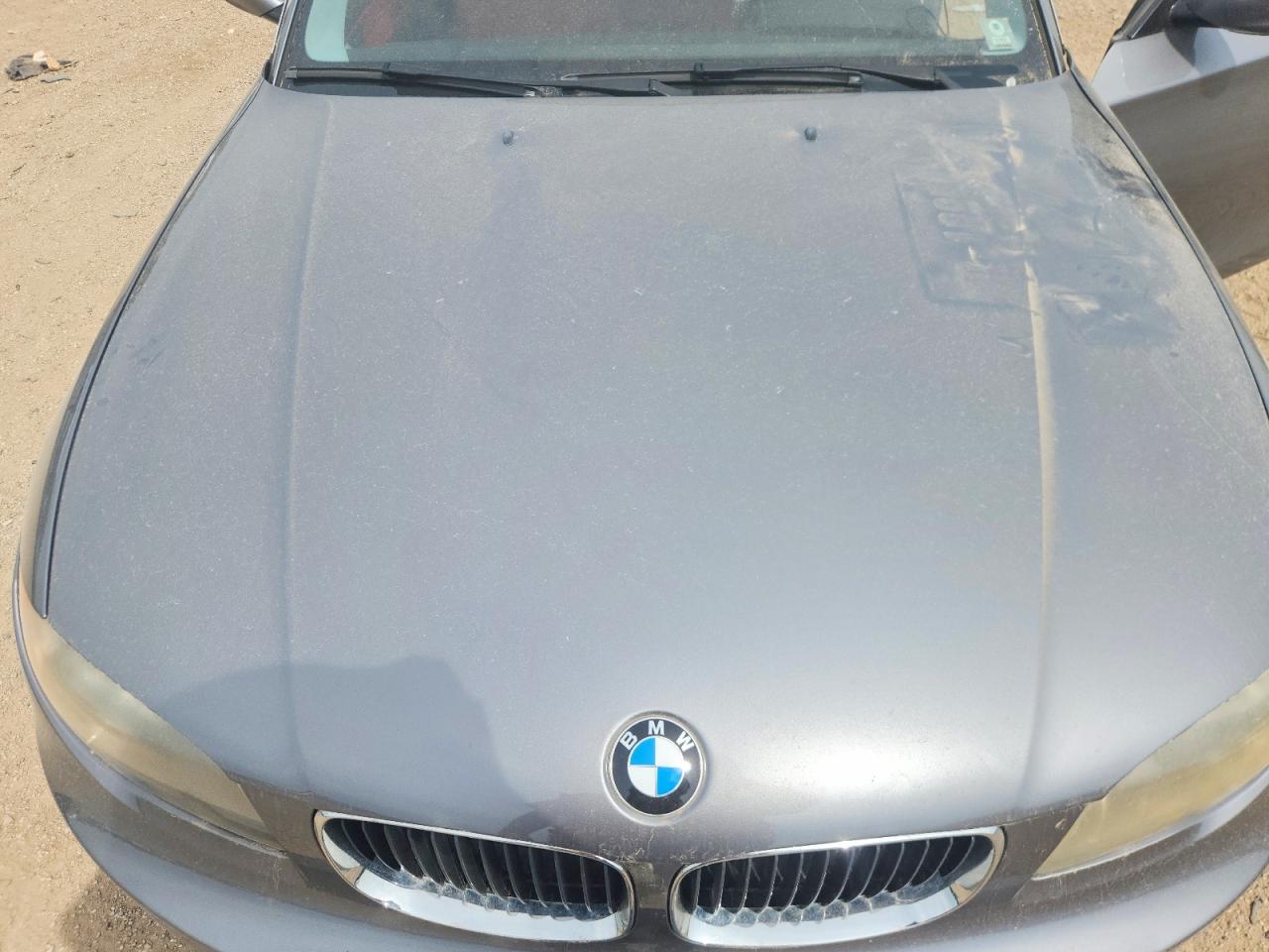 2011 Bmw 128 I Gray vin: WBAUP7C52BVM54377