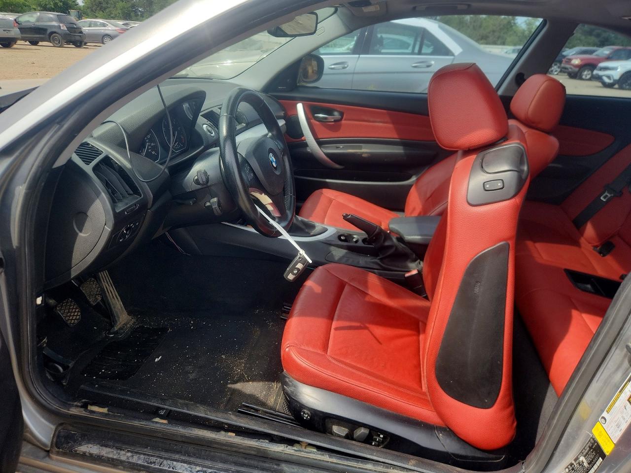 2011 Bmw 128 I Gray vin: WBAUP7C52BVM54377