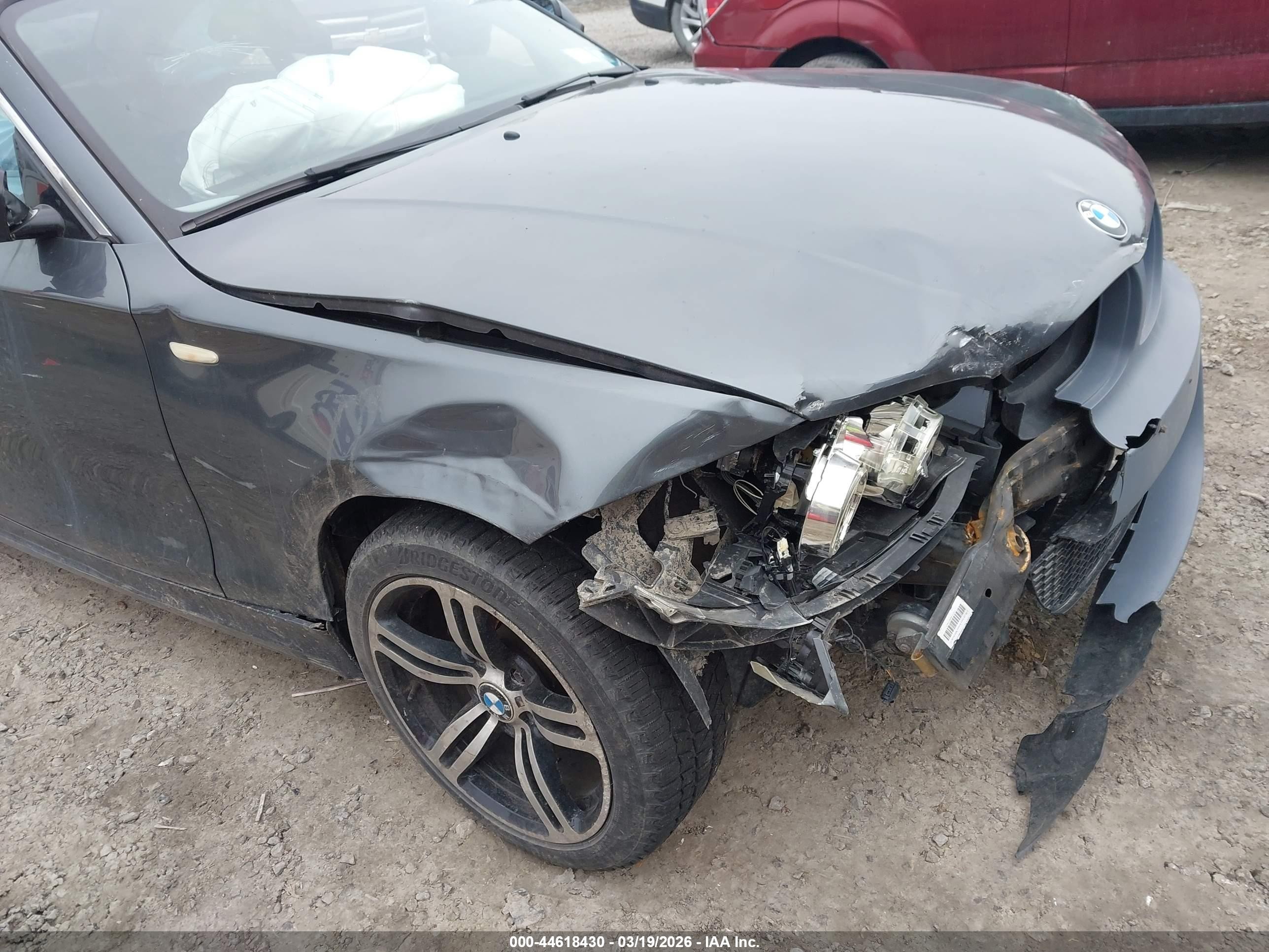 2012 Bmw 128i   Gray vin: WBAUP7C52CVP24001