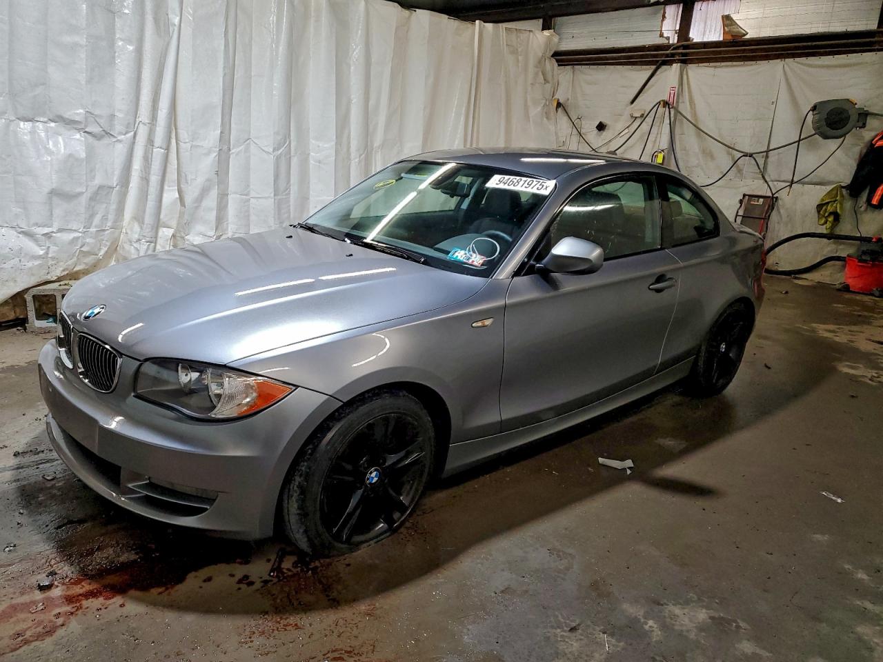 2010 Bmw 128 I Gray vin: WBAUP7C53AVF07833