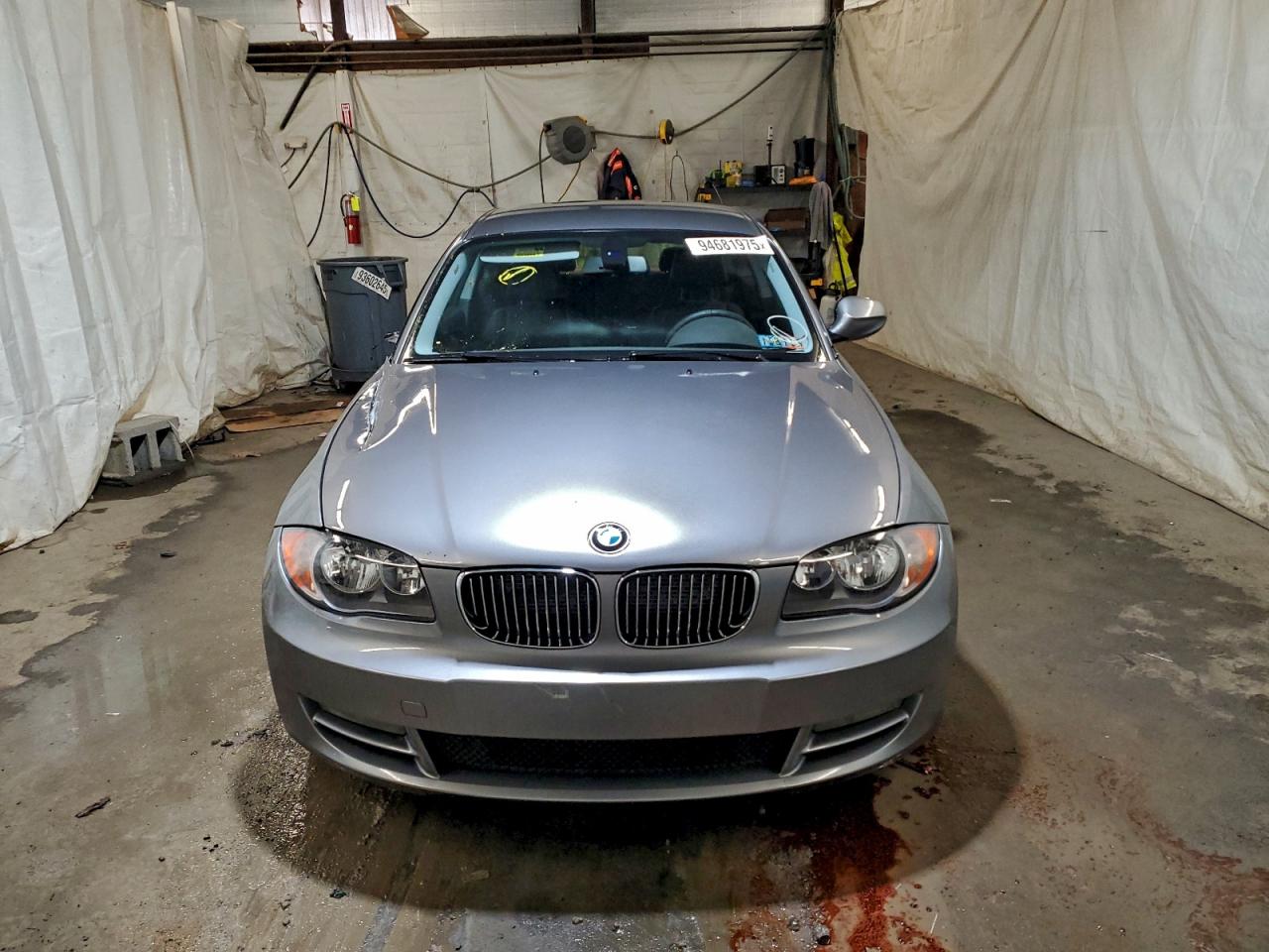 2010 Bmw 128 I Gray vin: WBAUP7C53AVF07833