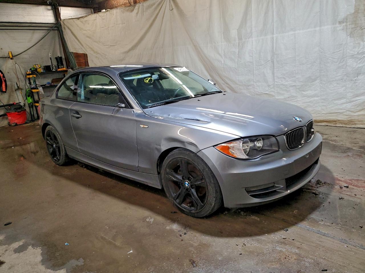 2010 Bmw 128 I Gray vin: WBAUP7C53AVF07833