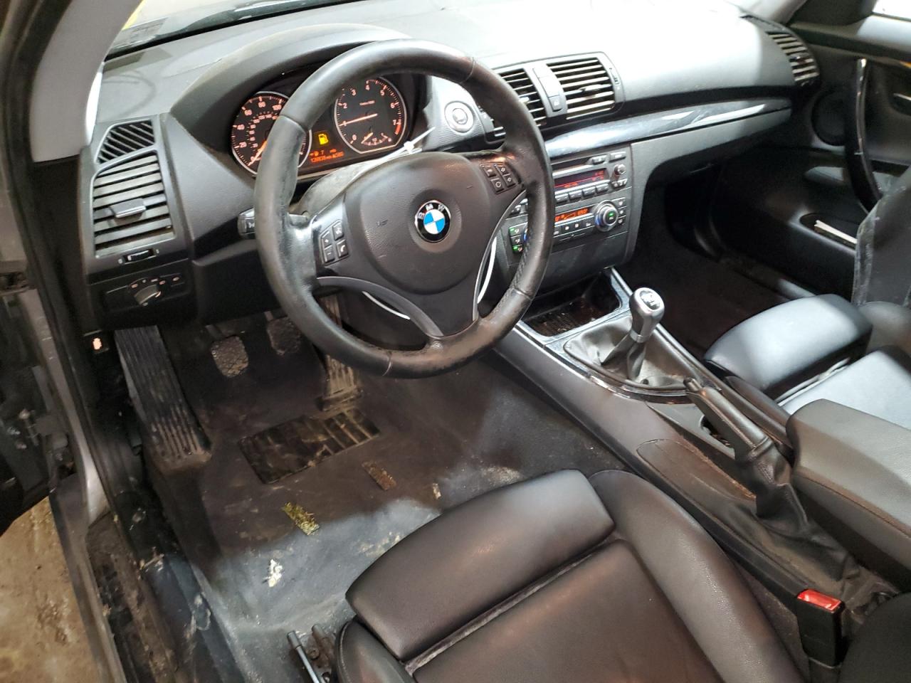 2010 Bmw 128 I Gray vin: WBAUP7C53AVF07833