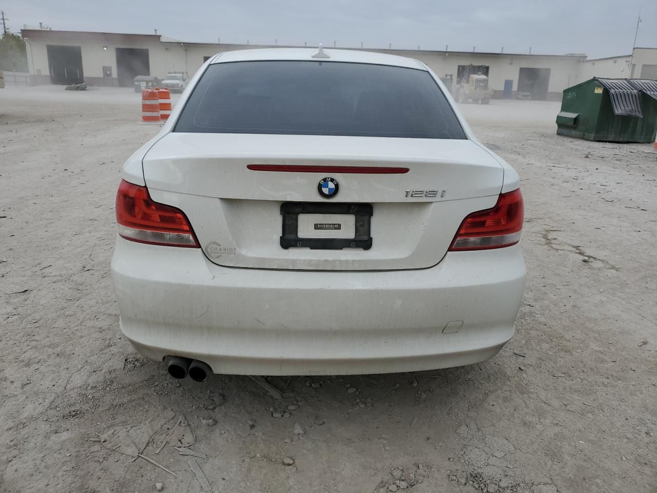 2012 Bmw 128 I White vin: WBAUP7C53CVP22578
