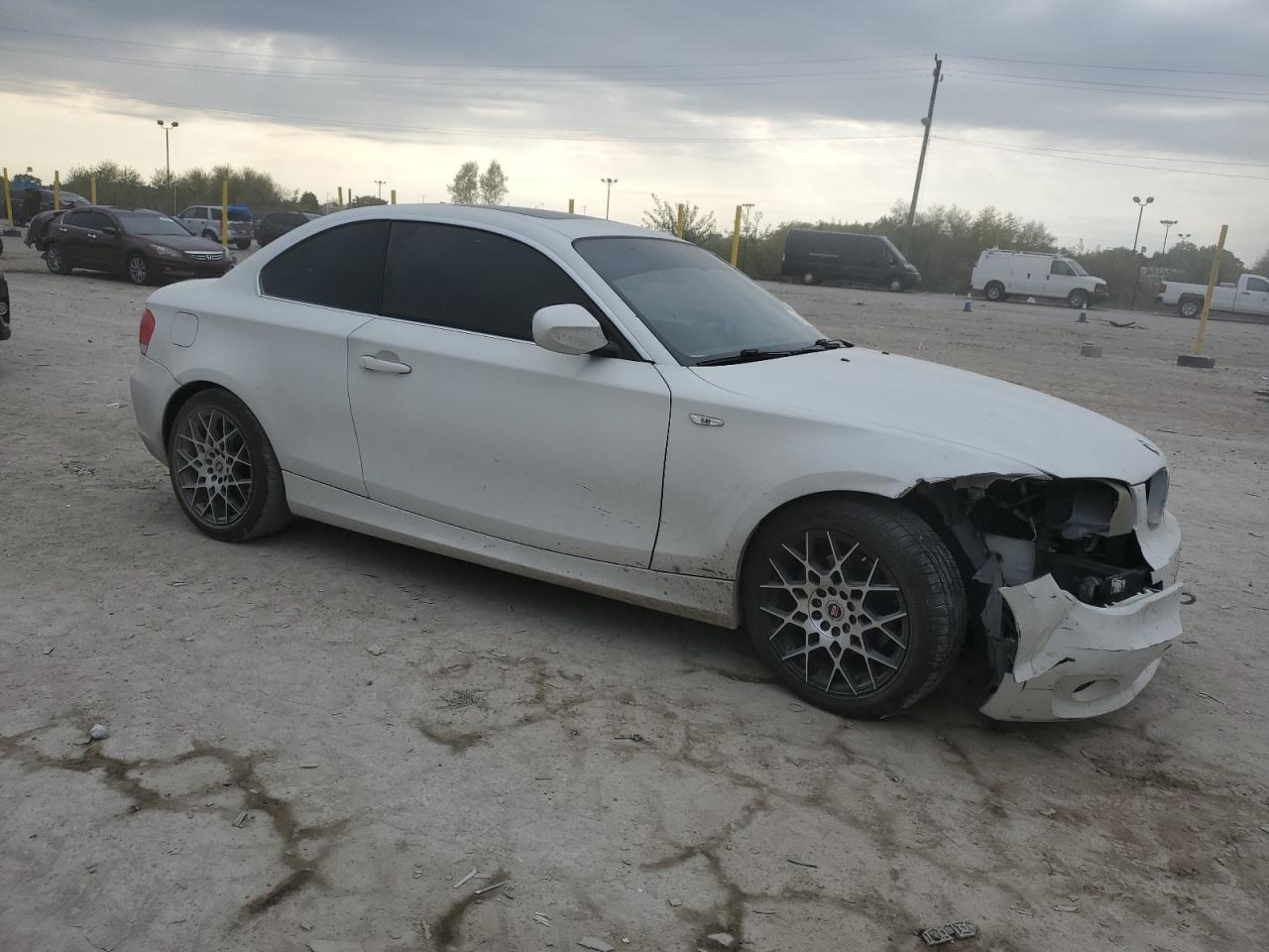 2012 Bmw 128 I White vin: WBAUP7C53CVP22578