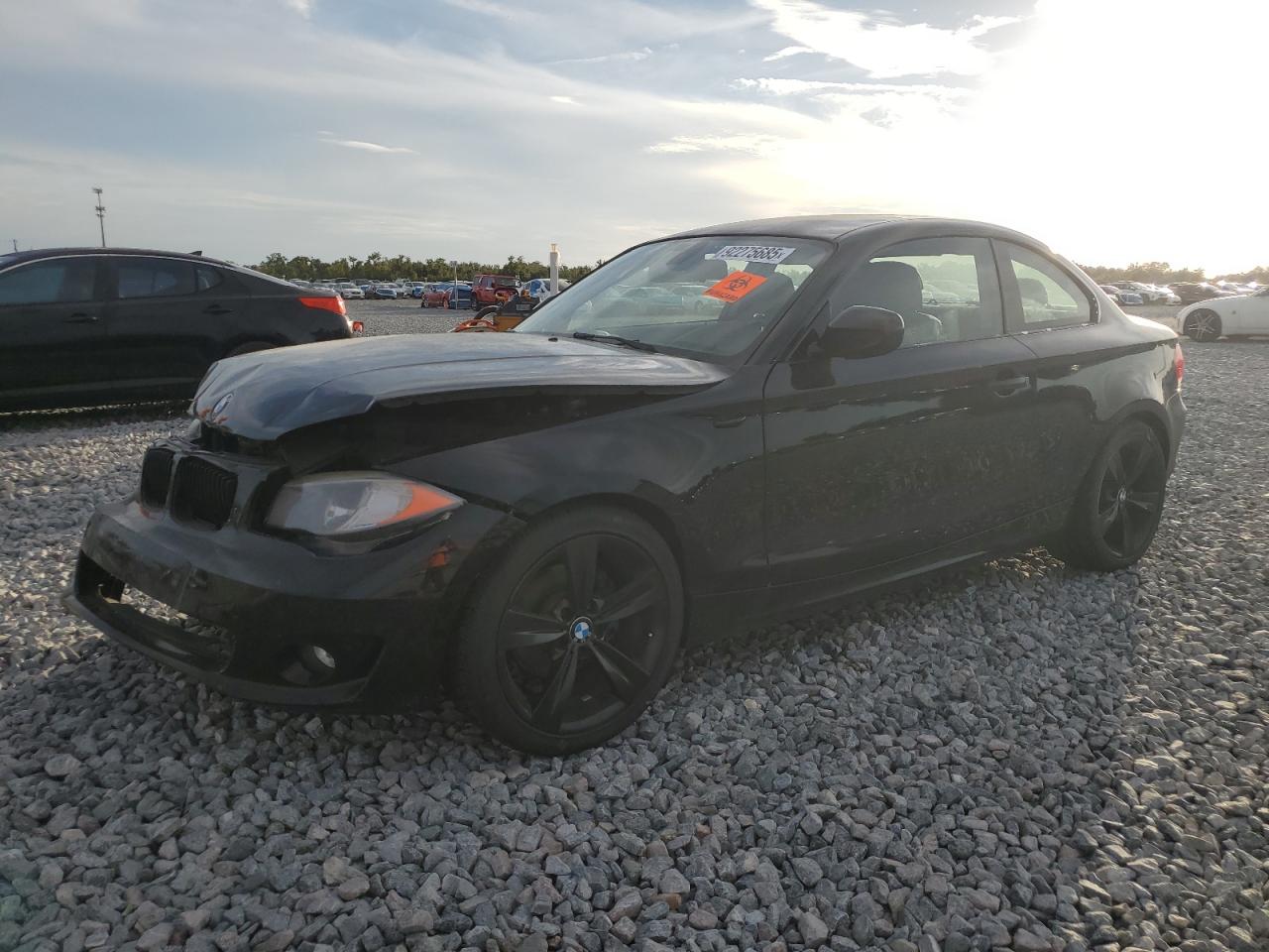 2013 Bmw 128 I Black vin: WBAUP7C53DVP25143