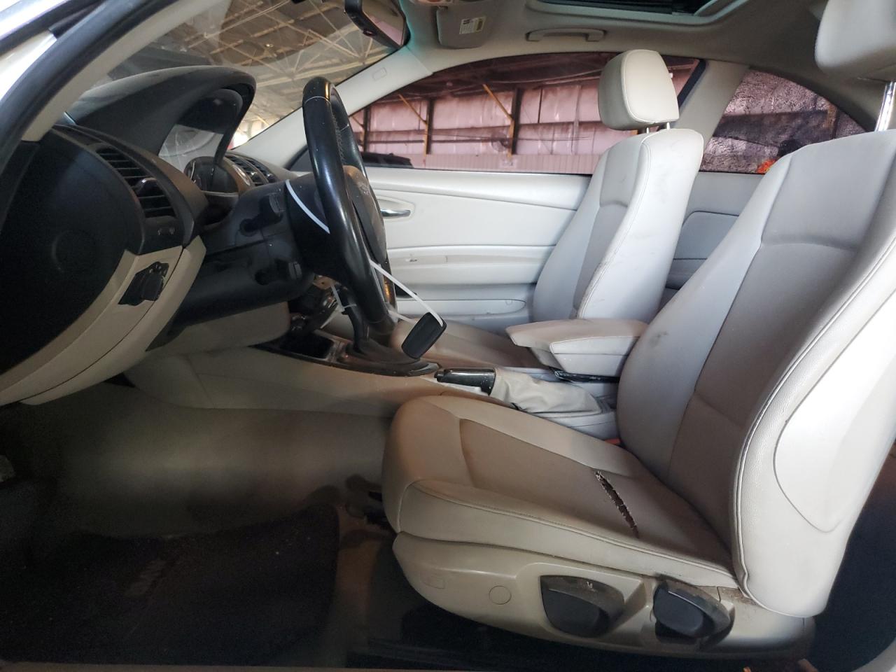 2010 Bmw 128 I White vin: WBAUP7C54AVK76857