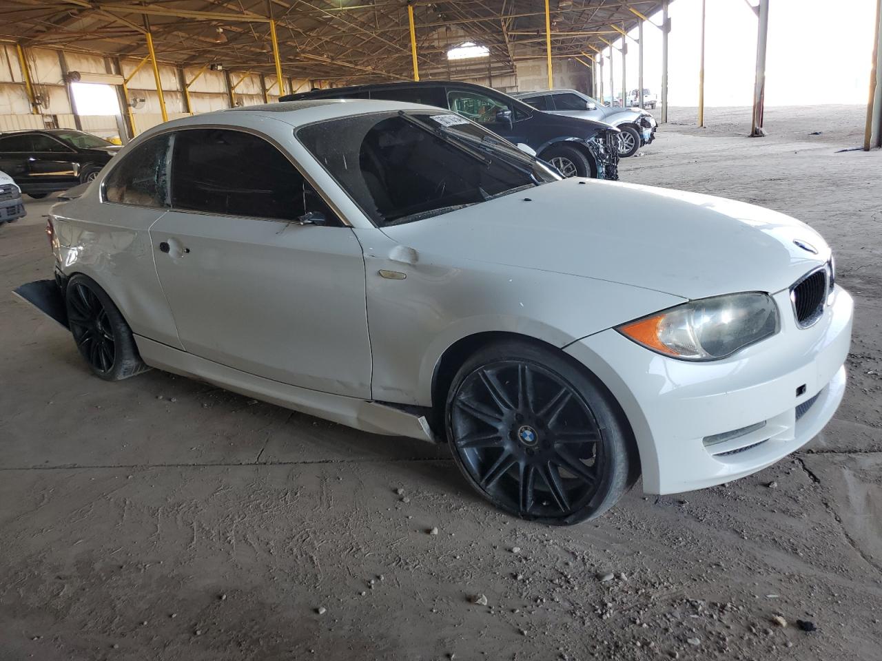 2010 Bmw 128 I White vin: WBAUP7C54AVK76857