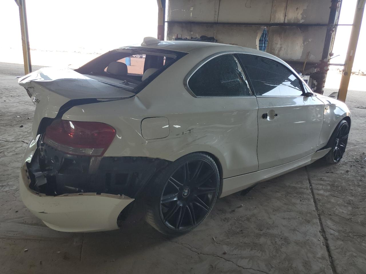 2010 Bmw 128 I White vin: WBAUP7C54AVK76857