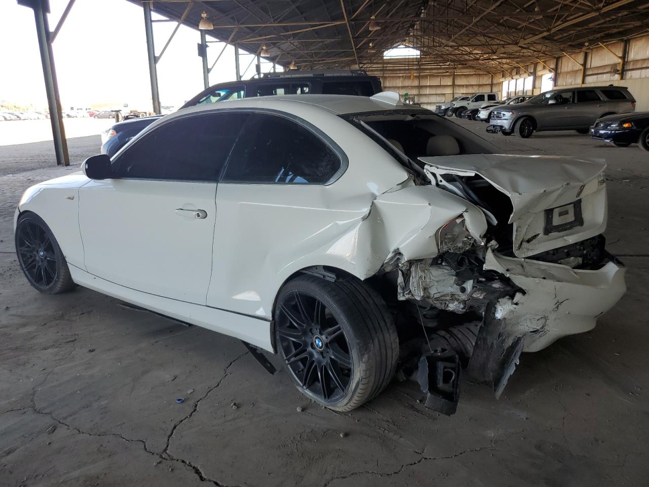2010 Bmw 128 I White vin: WBAUP7C54AVK76857