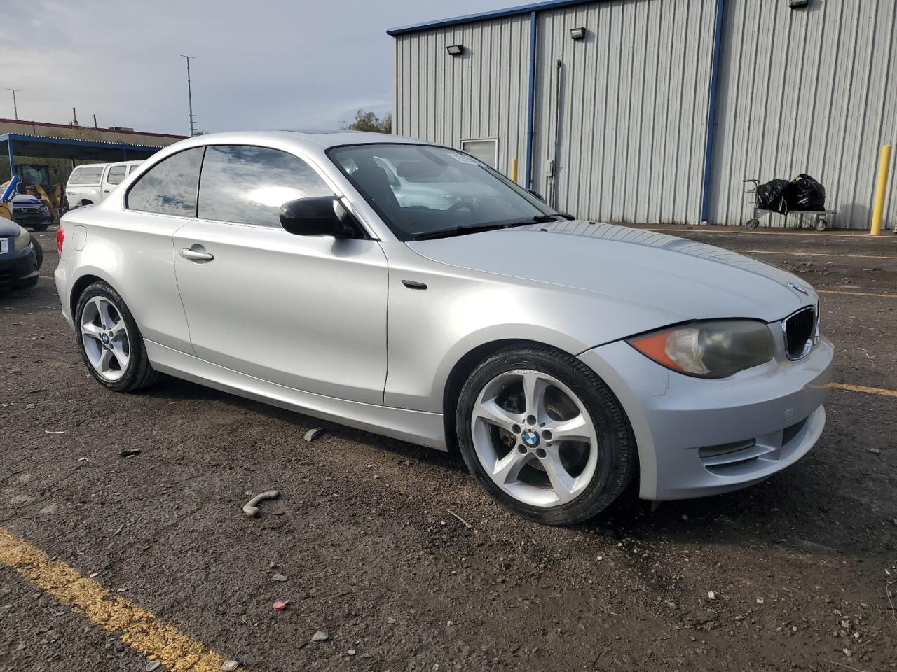 2011 Bmw 128 I Silver vin: WBAUP7C54BVP22118