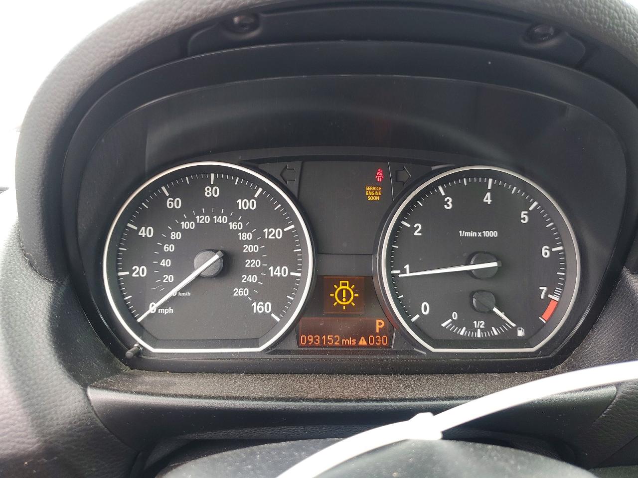 2012 Bmw 128 I Burgundy vin: WBAUP7C54CVP22685
