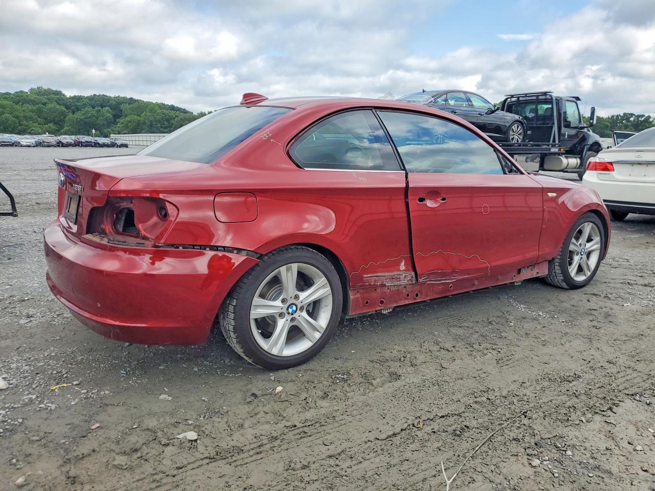 2012 Bmw 128 I Burgundy vin: WBAUP7C54CVP22685