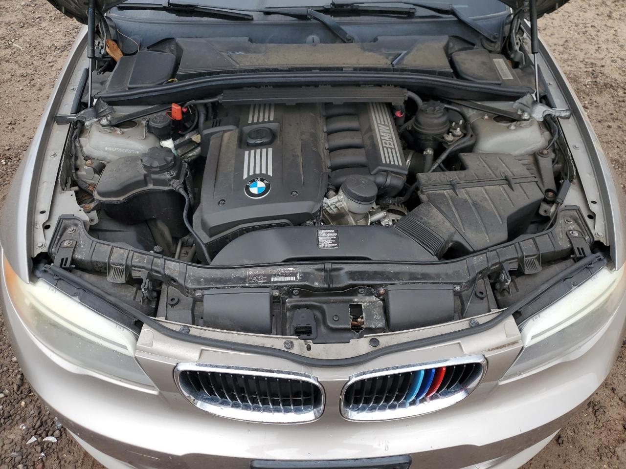 2012 Bmw 128 I Серебряный vin: WBAUP7C54CVP22704