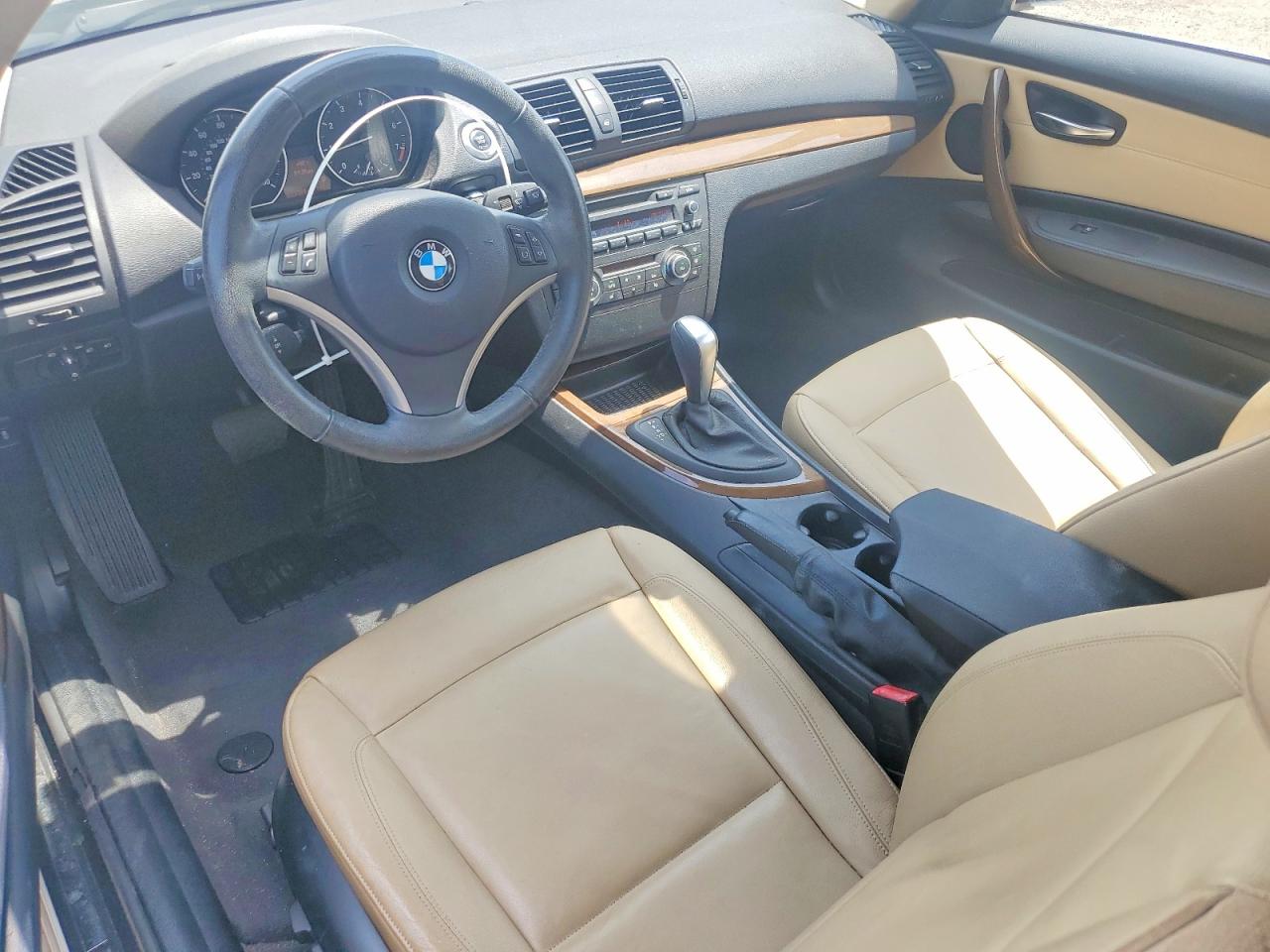 2012 Bmw 128 I White vin: WBAUP7C54CVP23562