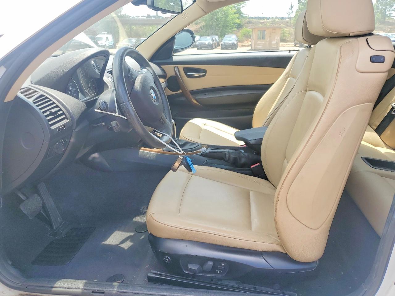 2012 Bmw 128 I White vin: WBAUP7C54CVP23562
