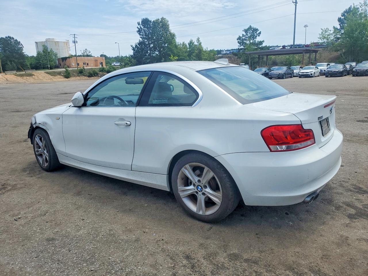 2012 Bmw 128 I White vin: WBAUP7C54CVP23562