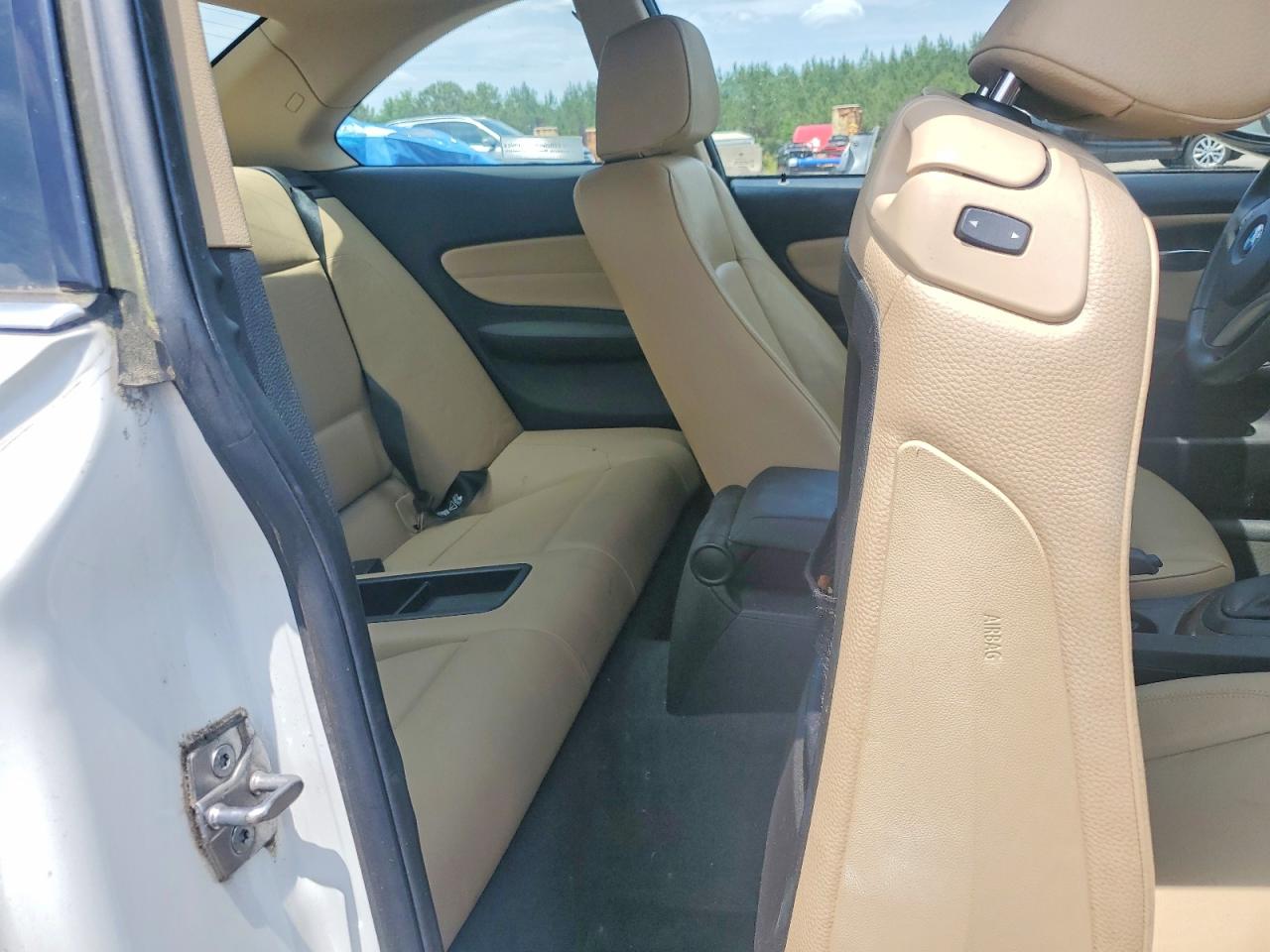 2012 Bmw 128 I White vin: WBAUP7C54CVP23562
