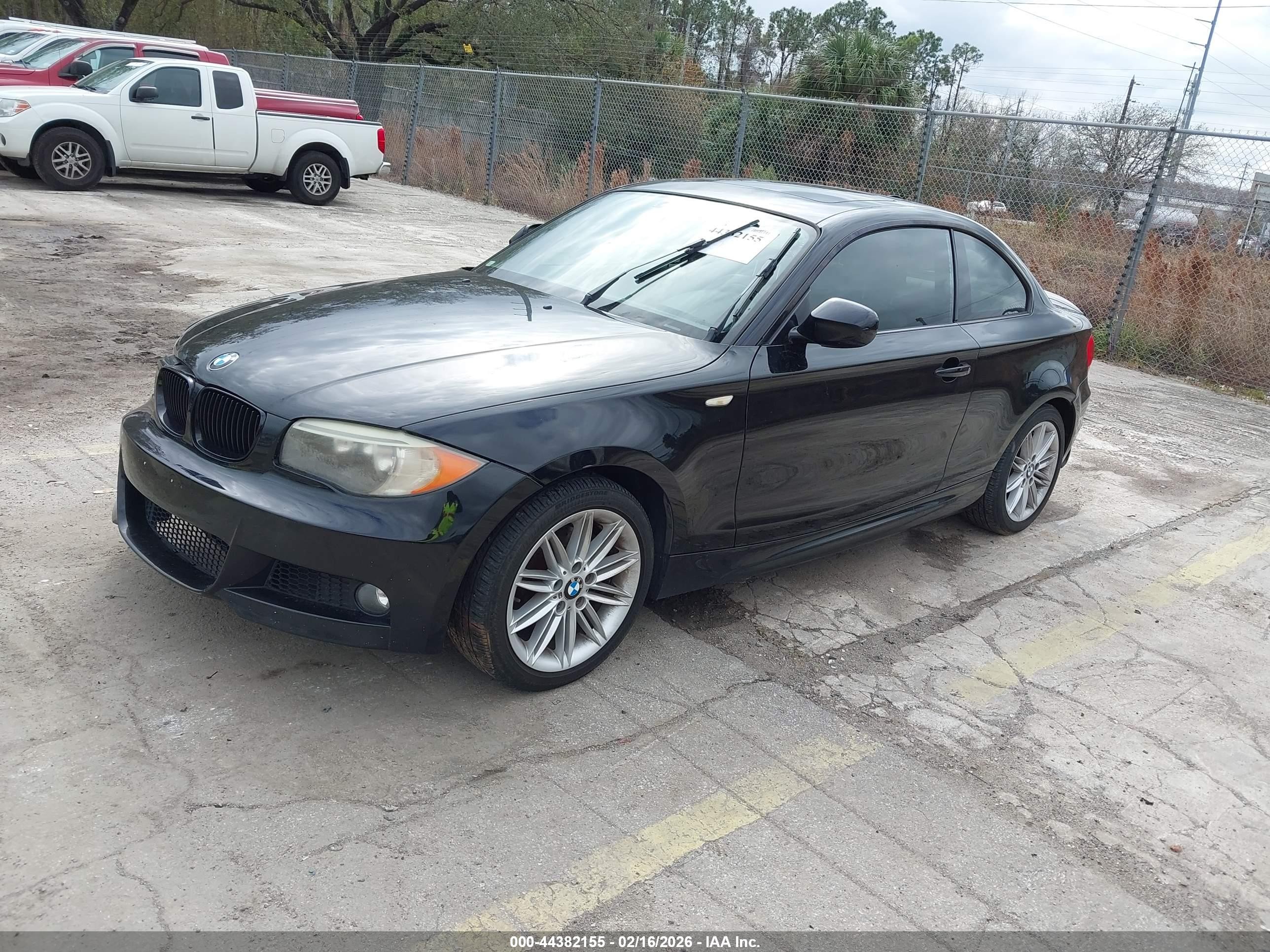 2013 Bmw 128i   Black vin: WBAUP7C54DVP24549