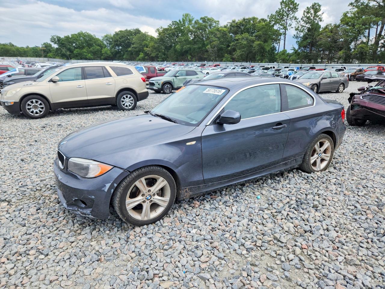2013 Bmw 128 I Gray vin: WBAUP7C54DVP25927
