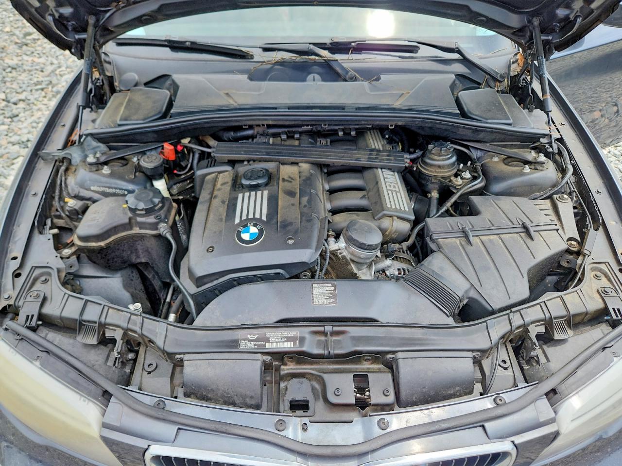 2013 Bmw 128 I Gray vin: WBAUP7C54DVP25927