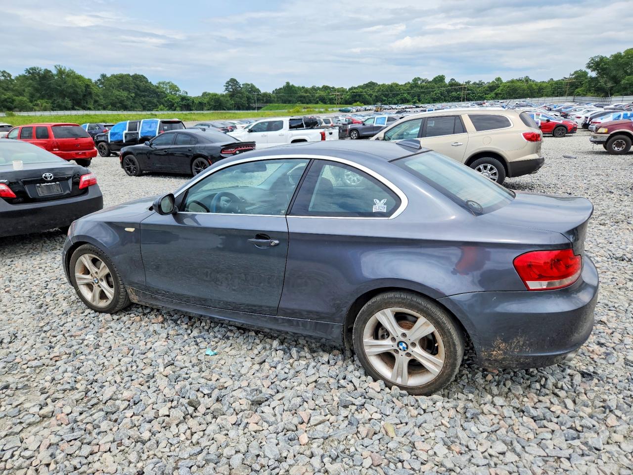 2013 Bmw 128 I Gray vin: WBAUP7C54DVP25927