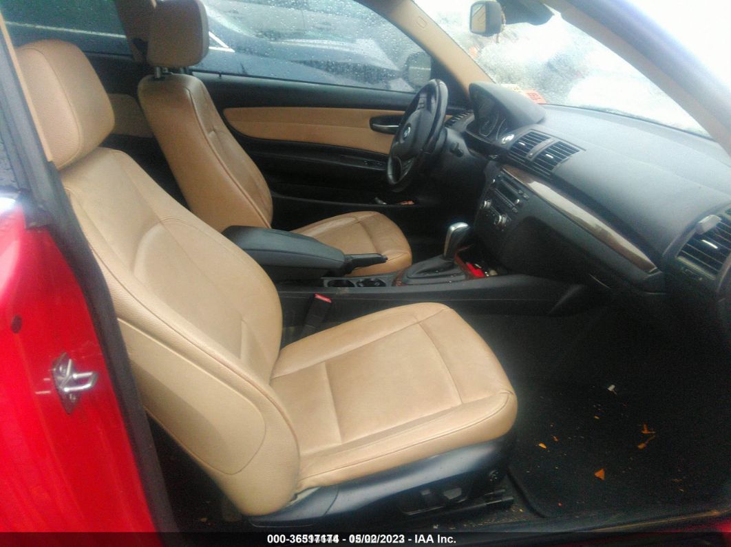 2012 Bmw 128i Red vin: WBAUP7C55CVP22680