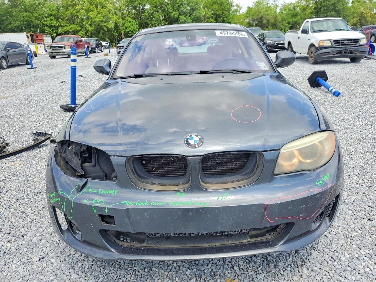 2013 Bmw 128 I Charcoal vin: WBAUP7C55DVP24432