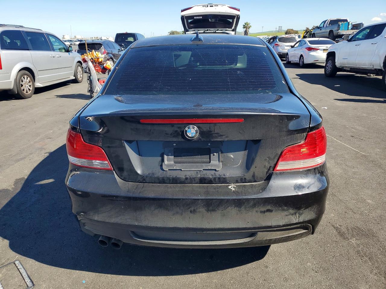 2010 Bmw 128 I Black vin: WBAUP7C56AVF07793