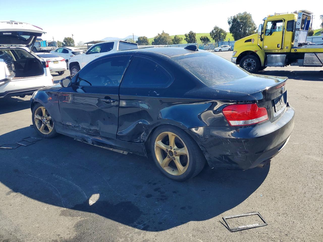 2010 Bmw 128 I Black vin: WBAUP7C56AVF07793
