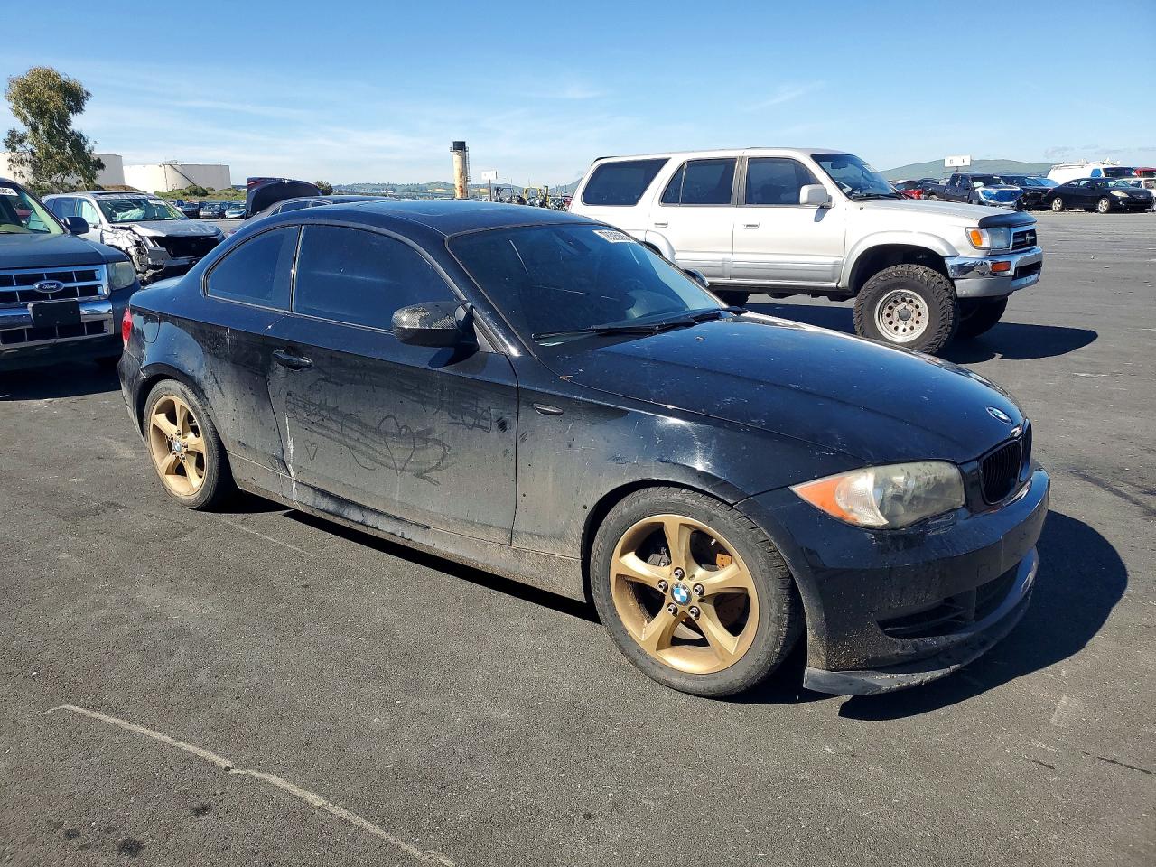 2010 Bmw 128 I Black vin: WBAUP7C56AVF07793