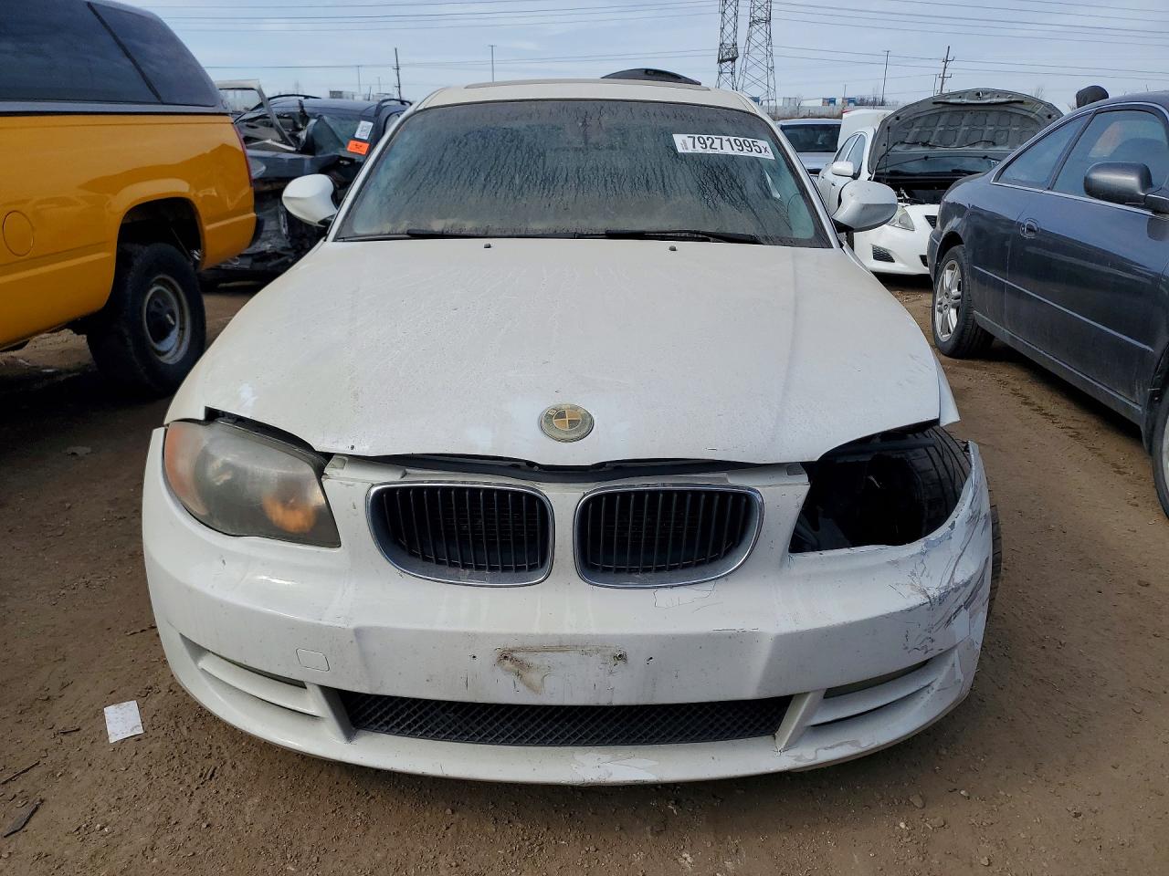 2010 Bmw 128 I White vin: WBAUP7C56AVK76682