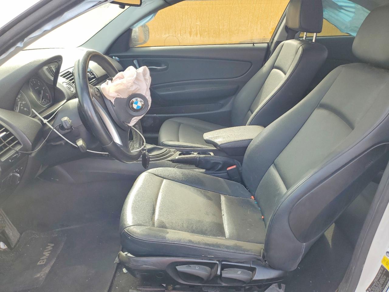2010 Bmw 128 I White vin: WBAUP7C56AVK76682