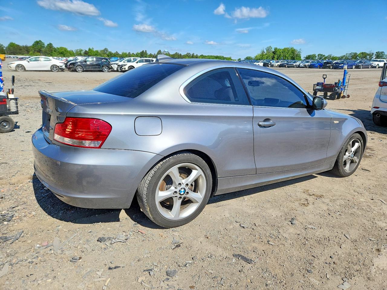 2011 Bmw 128 I Gray vin: WBAUP7C56BVM54530