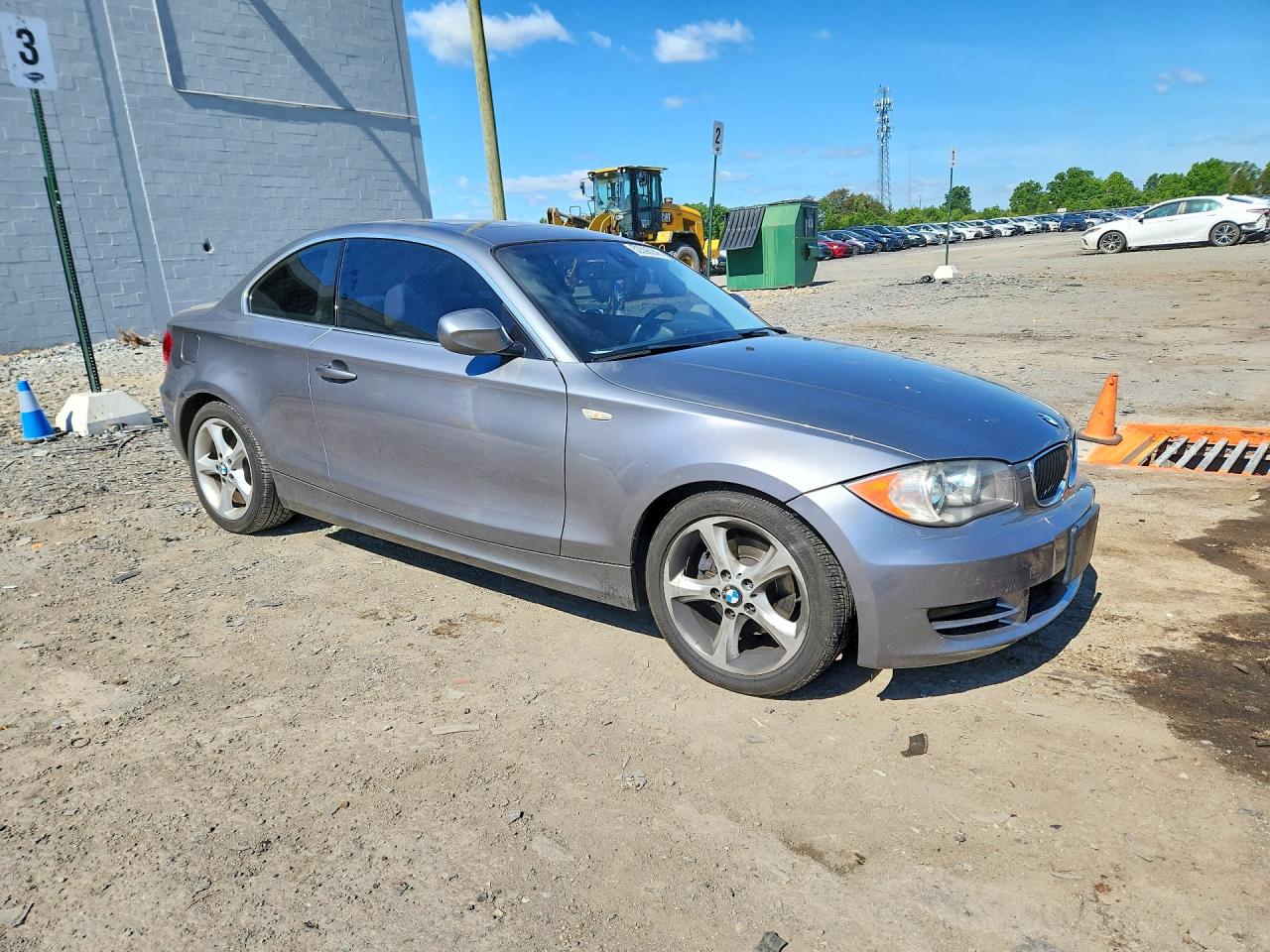2011 Bmw 128 I Gray vin: WBAUP7C56BVM54530