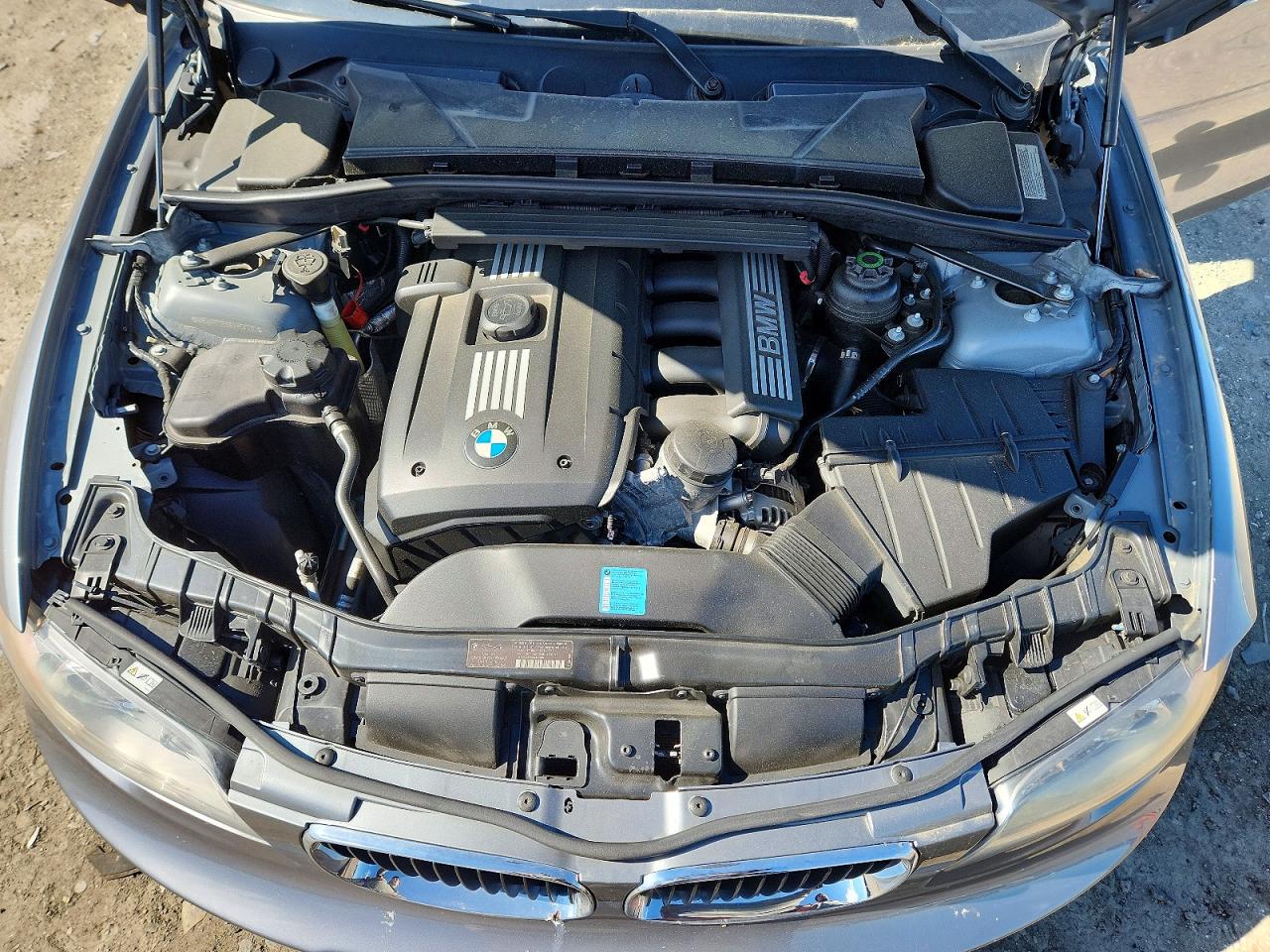 2011 Bmw 128 I Gray vin: WBAUP7C56BVM54530