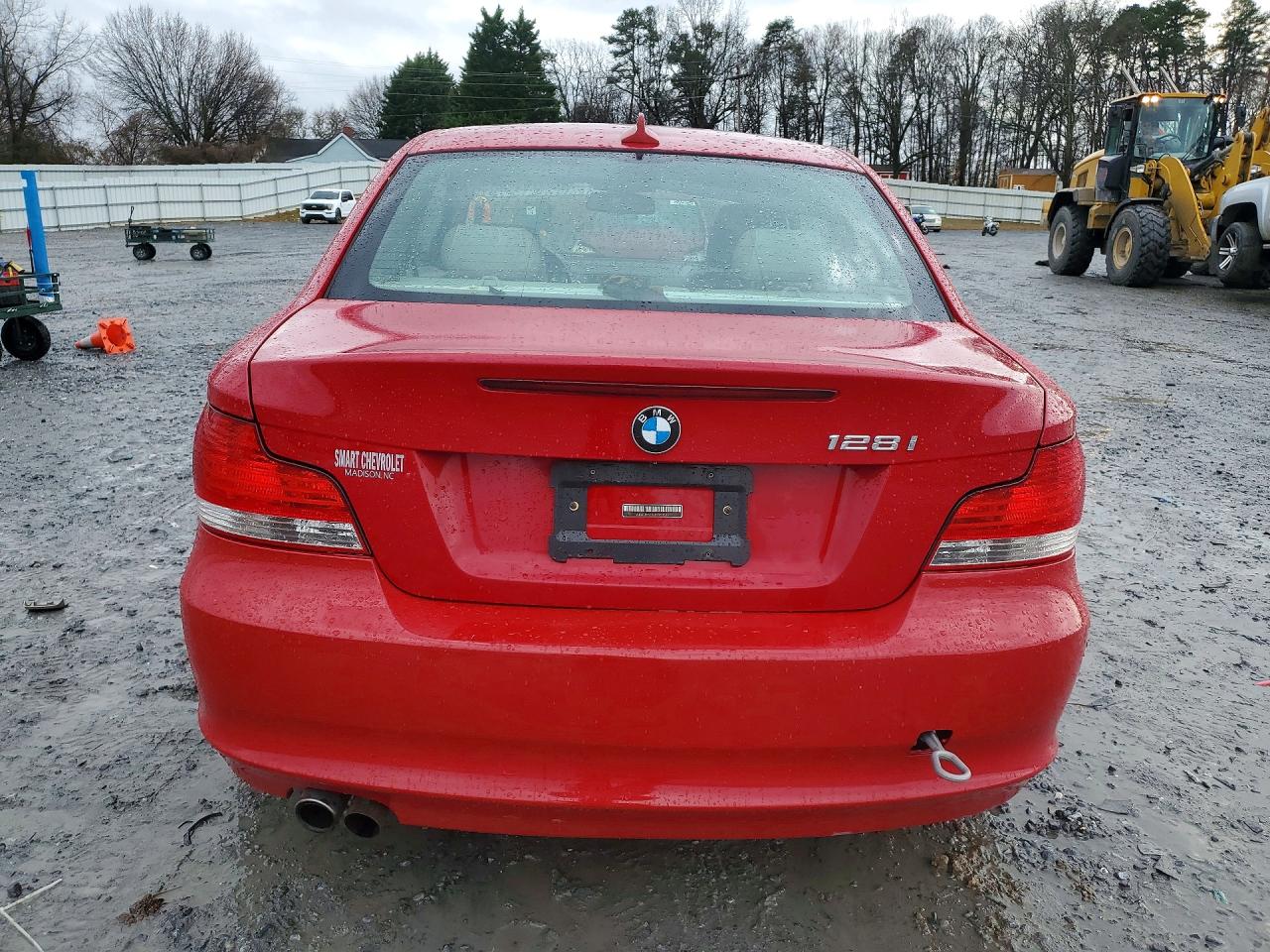 2011 Bmw Motorrad 128 I Red vin: WBAUP7C56BVP21584