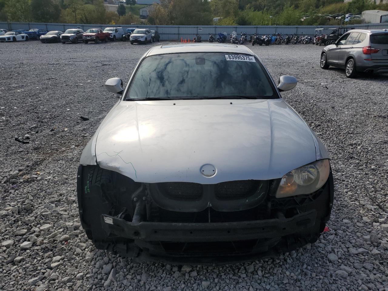 2011 Bmw 128 I Silver vin: WBAUP7C56BVP21729