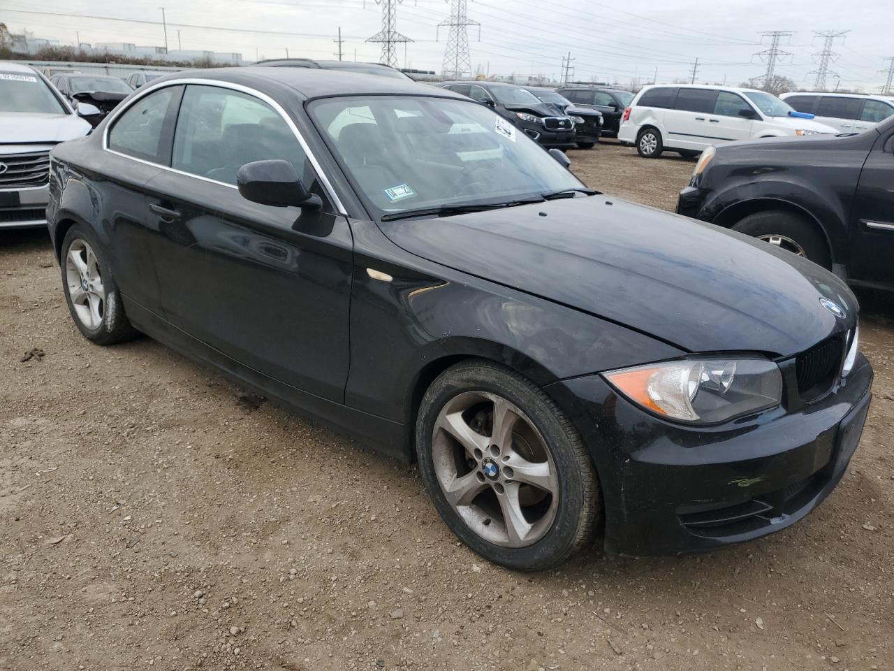 2011 Bmw 128 I Black vin: WBAUP7C56BVP21844