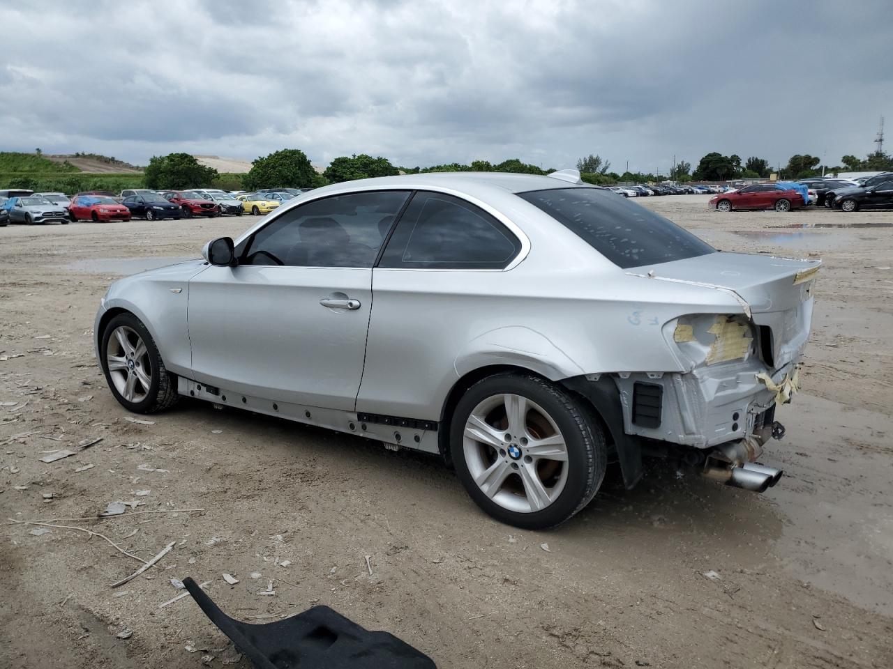 2012 Bmw 128 I Silver vin: WBAUP7C56CVP22977