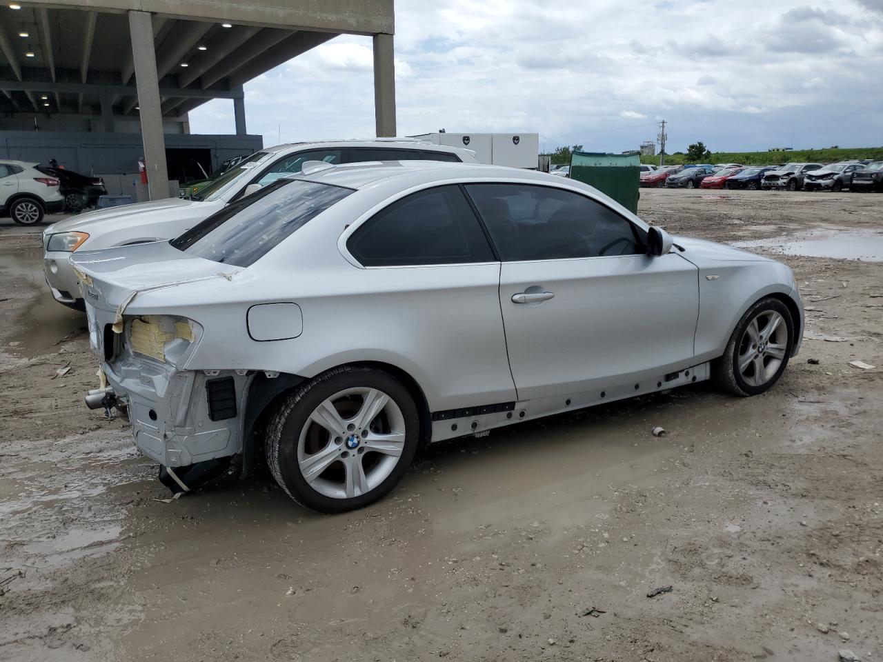 2012 Bmw 128 I Silver vin: WBAUP7C56CVP22977