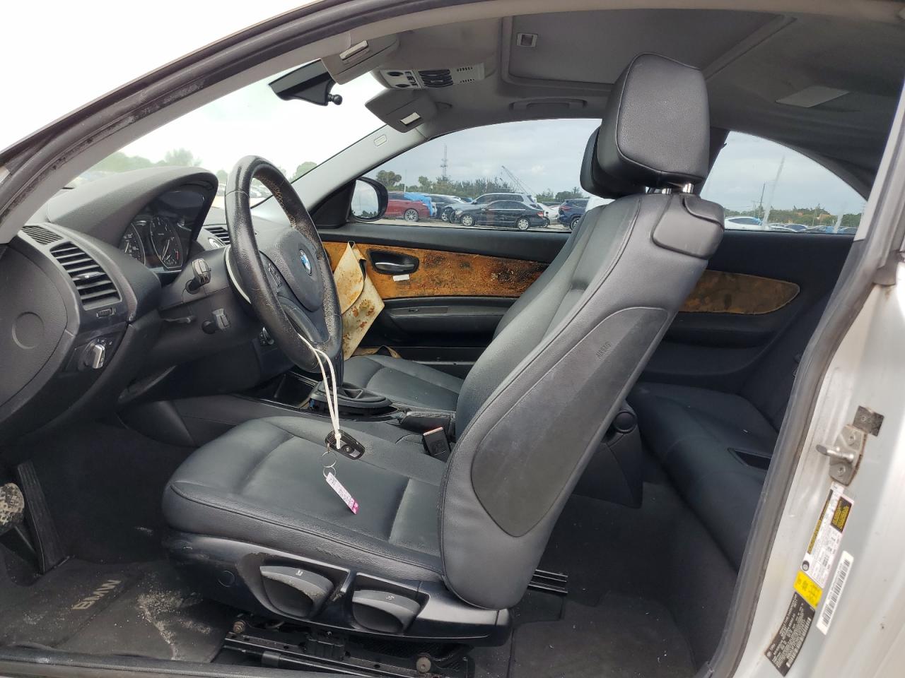 2012 Bmw 128 I Silver vin: WBAUP7C56CVP22977