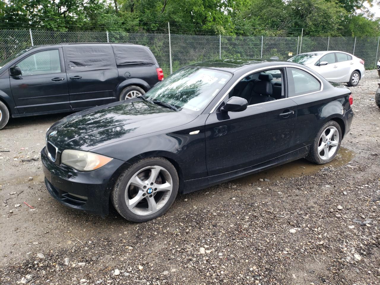 2011 Bmw 128 I Black vin: WBAUP7C57BVK78877