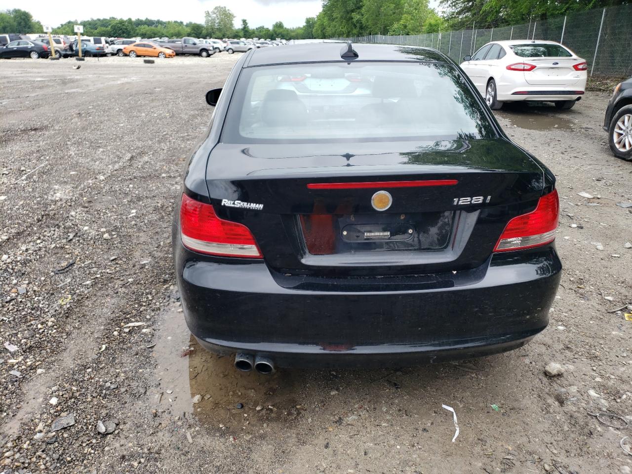 2011 Bmw 128 I Black vin: WBAUP7C57BVK78877
