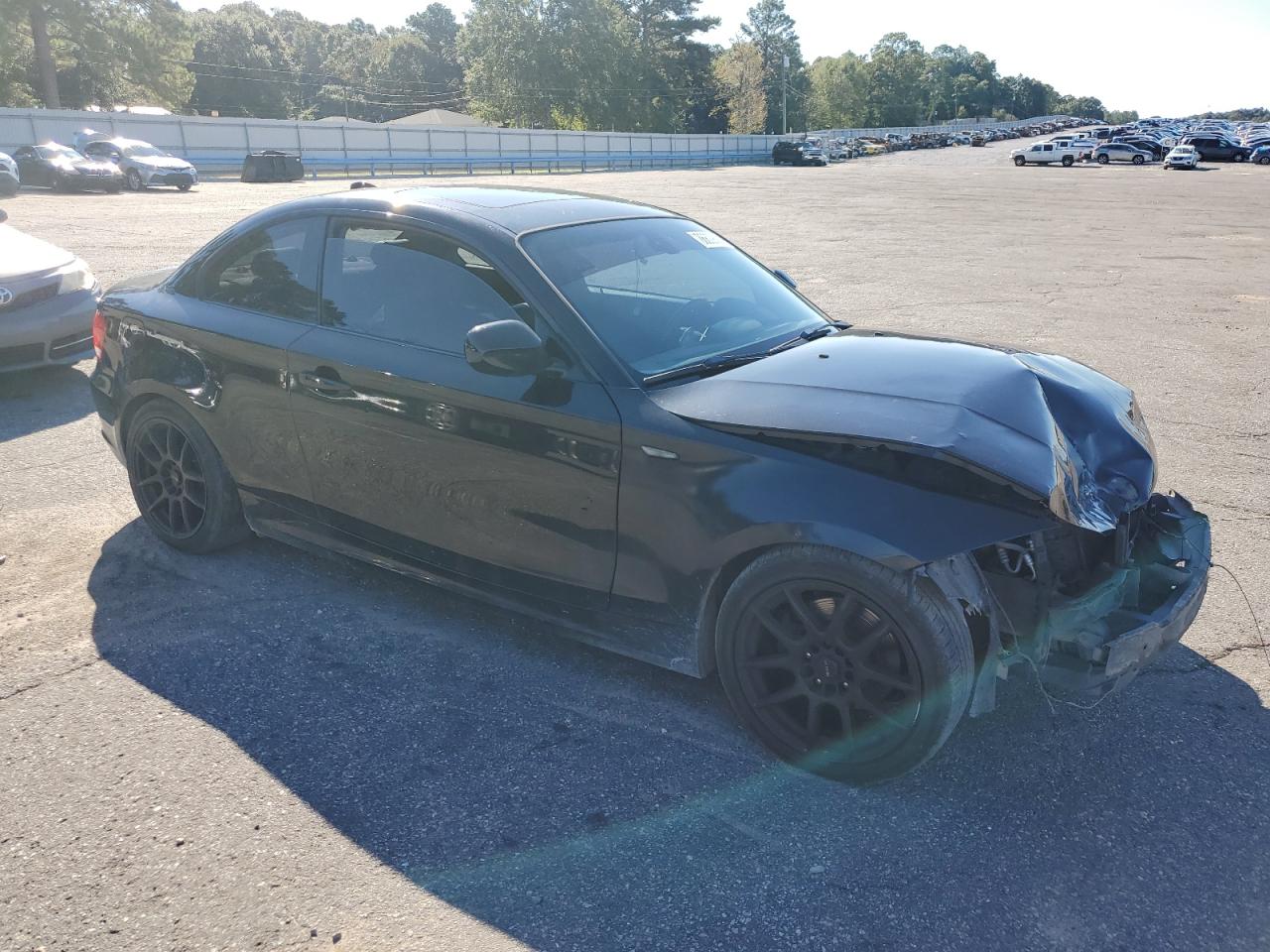 2012 Bmw 128 I Black vin: WBAUP7C57CVP23989