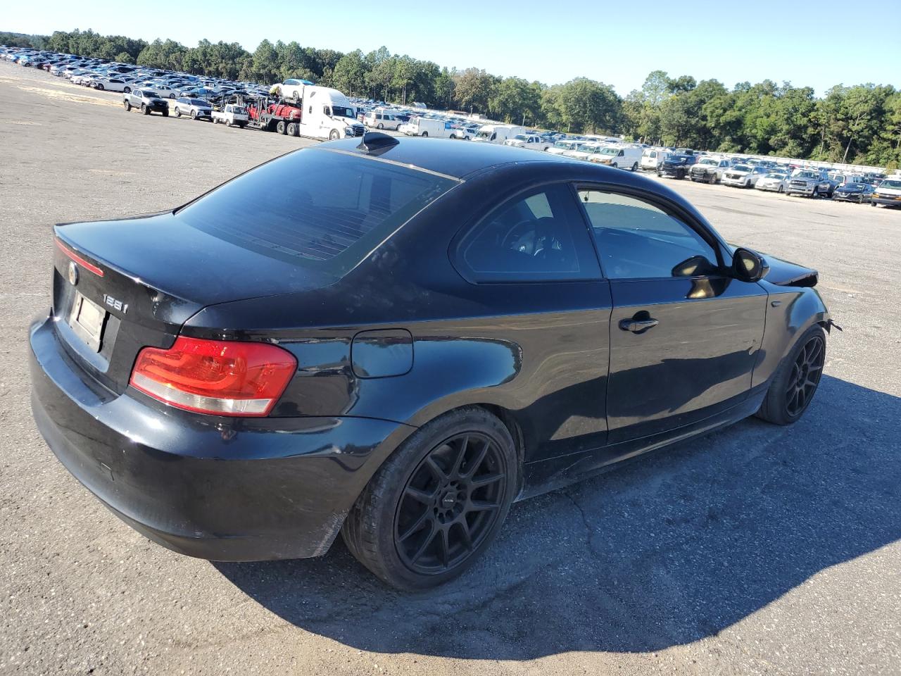 2012 Bmw 128 I Black vin: WBAUP7C57CVP23989