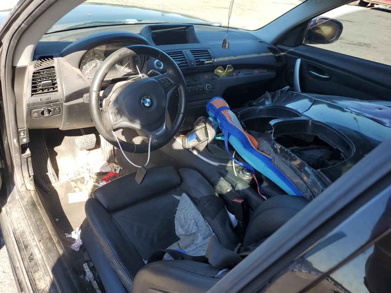 2012 Bmw 128 I Black vin: WBAUP7C57CVP23989